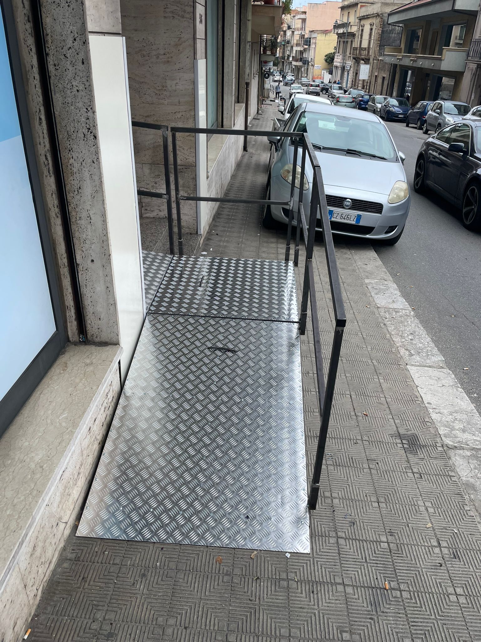 Rampa di accesso per persone con disabilità